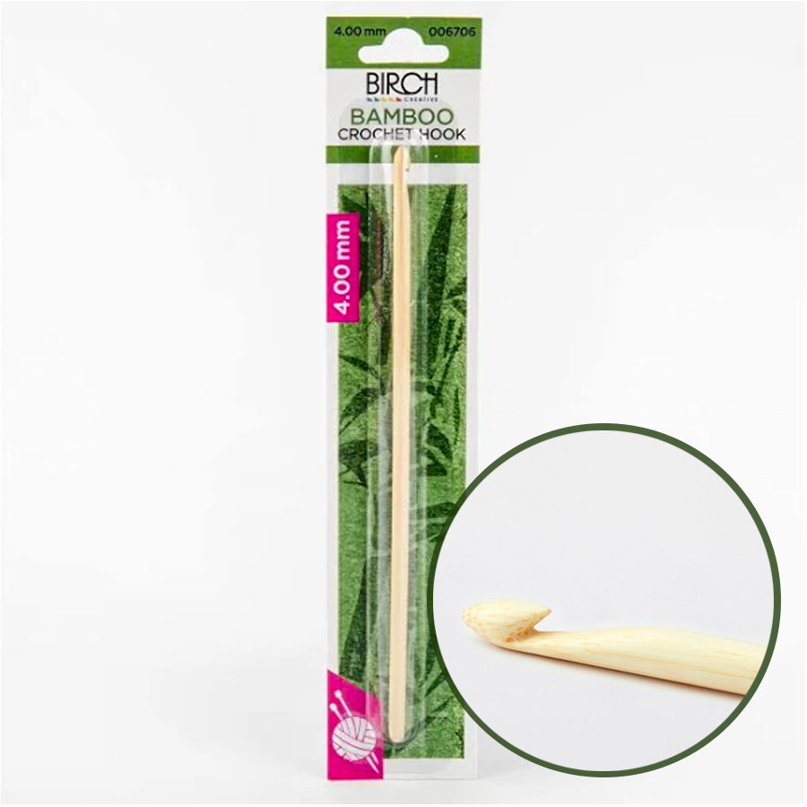 Birch Bamboo Crochet Hook 15cm