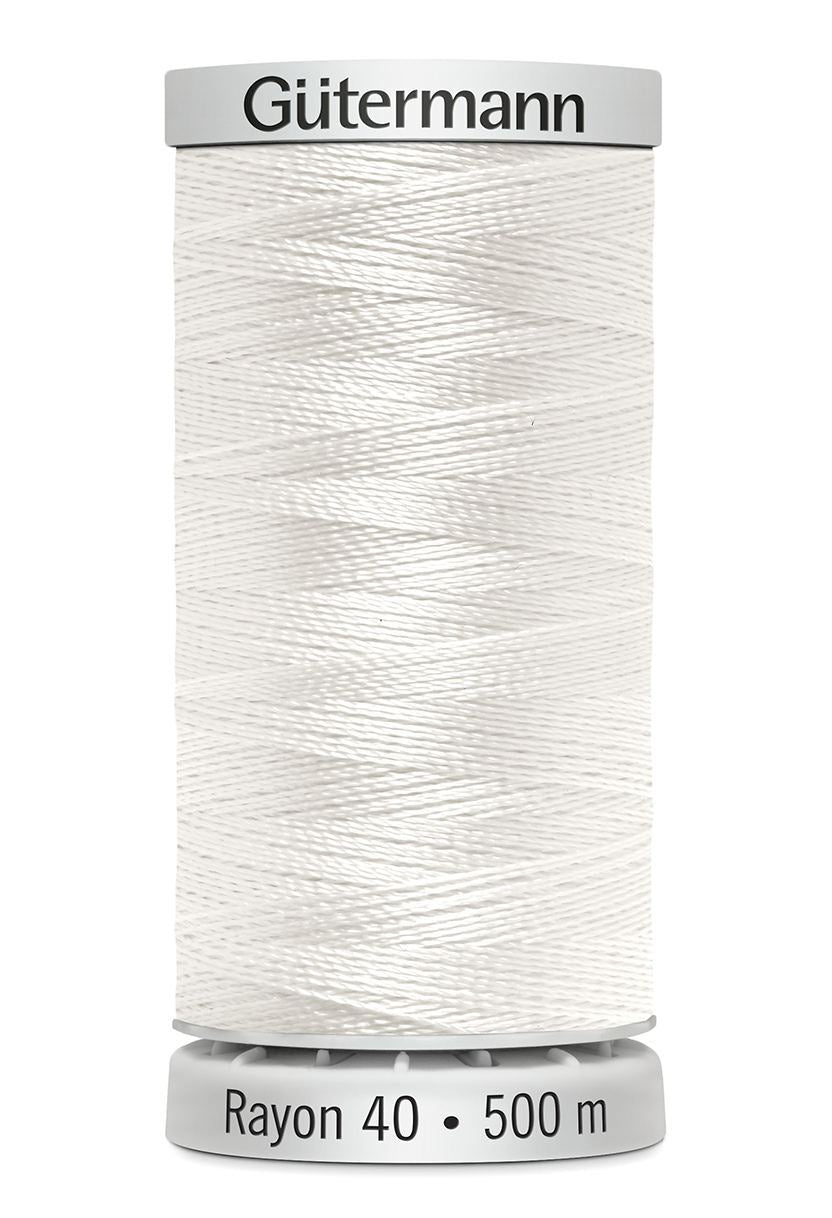 Gutermann Sulky Rayon 40 Machine Embroidery Thread 500M
