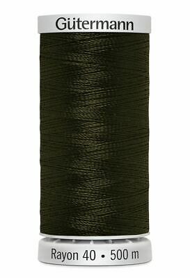 Gutermann Sulky Rayon 40 Machine Embroidery Thread 500M