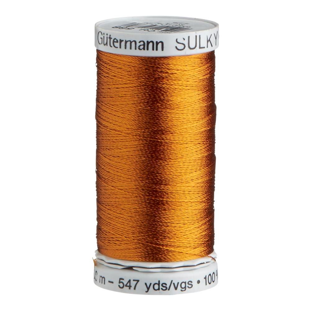 Gutermann Sulky Rayon 40 Machine Embroidery Thread 500M