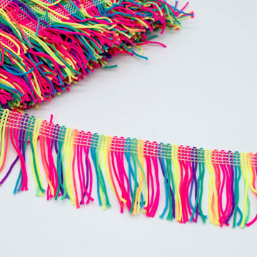 Rainbow Fringing Lace