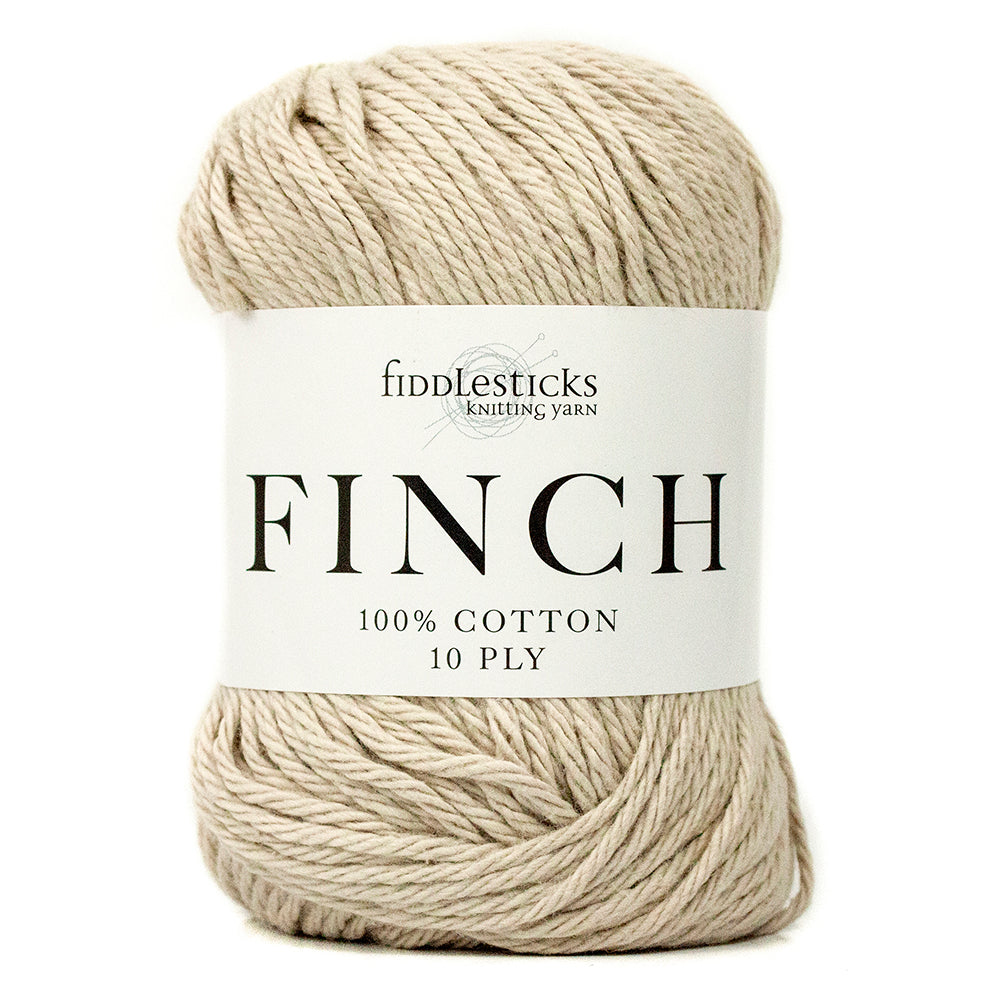 Fiddlesticks Finch 100% Cotton 10 Ply Crochet/ Knitting Yarn