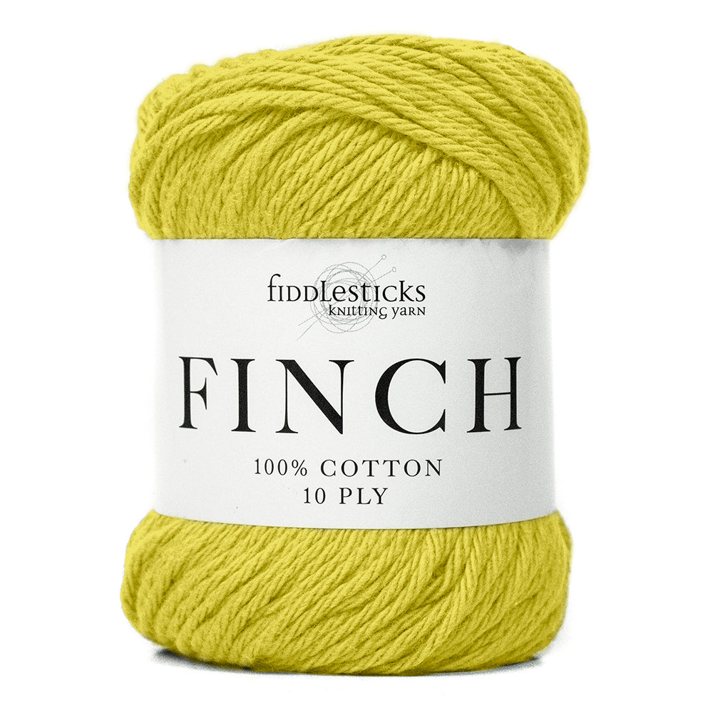 Fiddlesticks Finch 100% Cotton 10 Ply Crochet/ Knitting Yarn