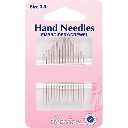 Hemline Hand Needles - Size 3-9
