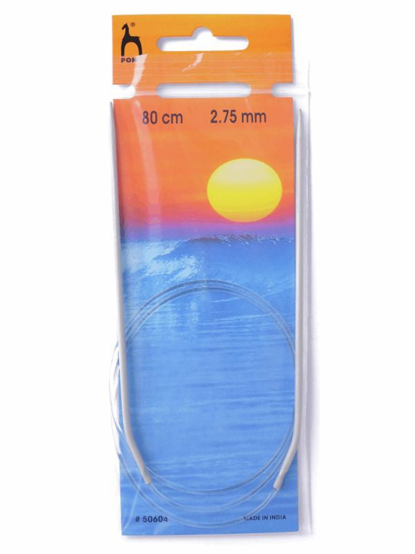 Pony Classic Circular Knitting Needles 80cm