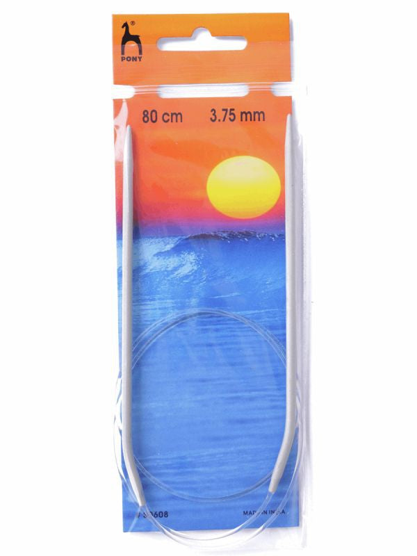 Pony Classic Circular Knitting Needles 80cm