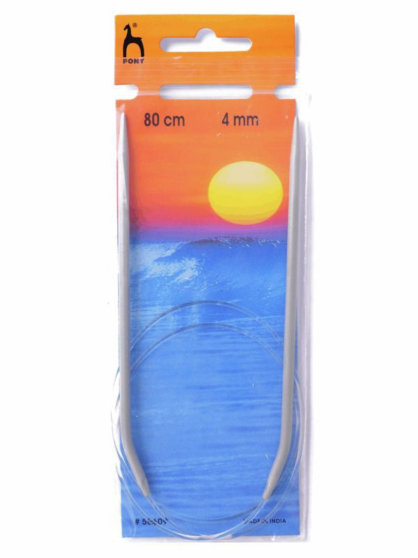 Pony Classic Circular Knitting Needles 80cm