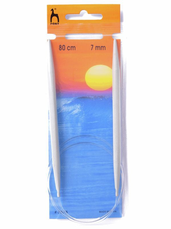 Pony Classic Circular Knitting Needles 80cm