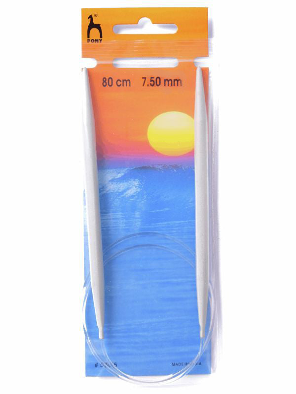 Pony Classic Circular Knitting Needles 80cm