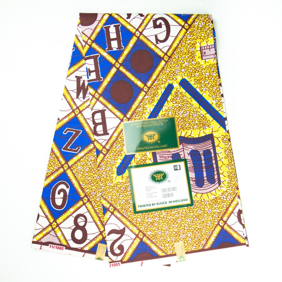 African Ankara Wax Prints 6 Yard Panels