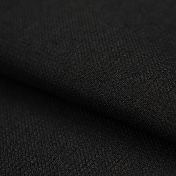 Wool Suiting Stiff Heavy Weight Design-102 Black