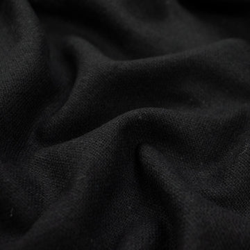 Wool Suiting Light to Medium Weight Design-27 Black