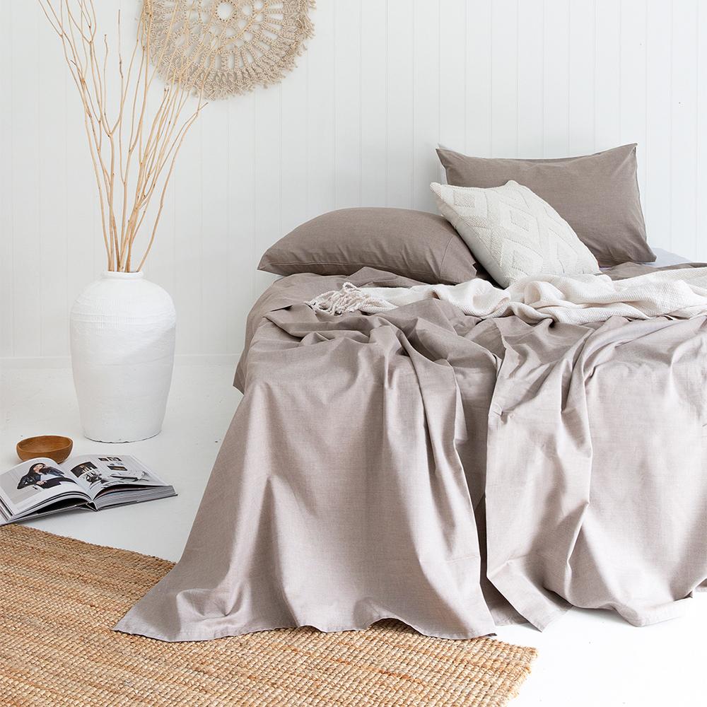 Bambury - Chambray Cotton Sheet Set