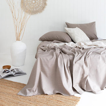 Bambury - Chambray Cotton Sheet Set