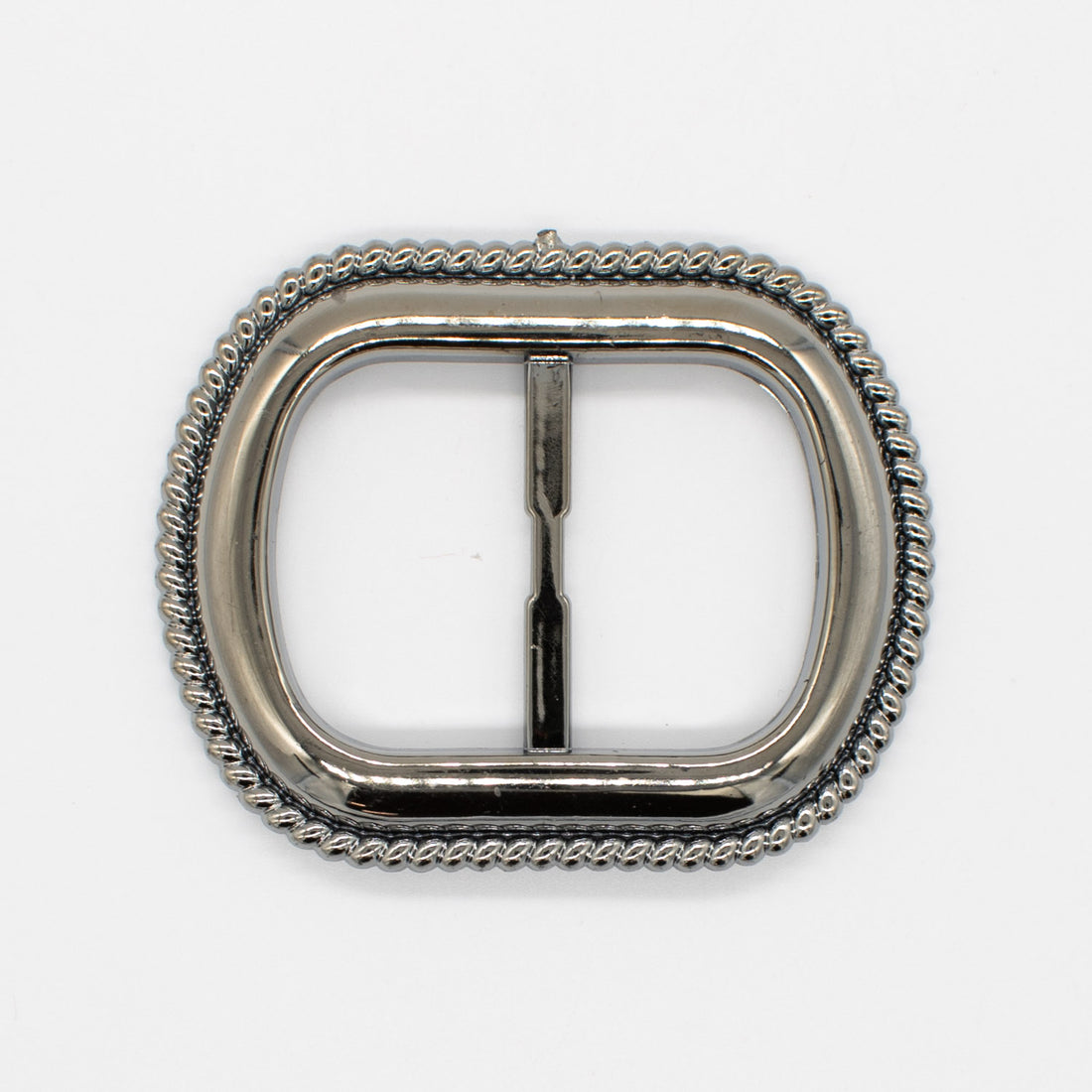 Fashion Scarf Brooch Buckle T Shirt Belt Clip Design-11 Silver 80mm x 65mm