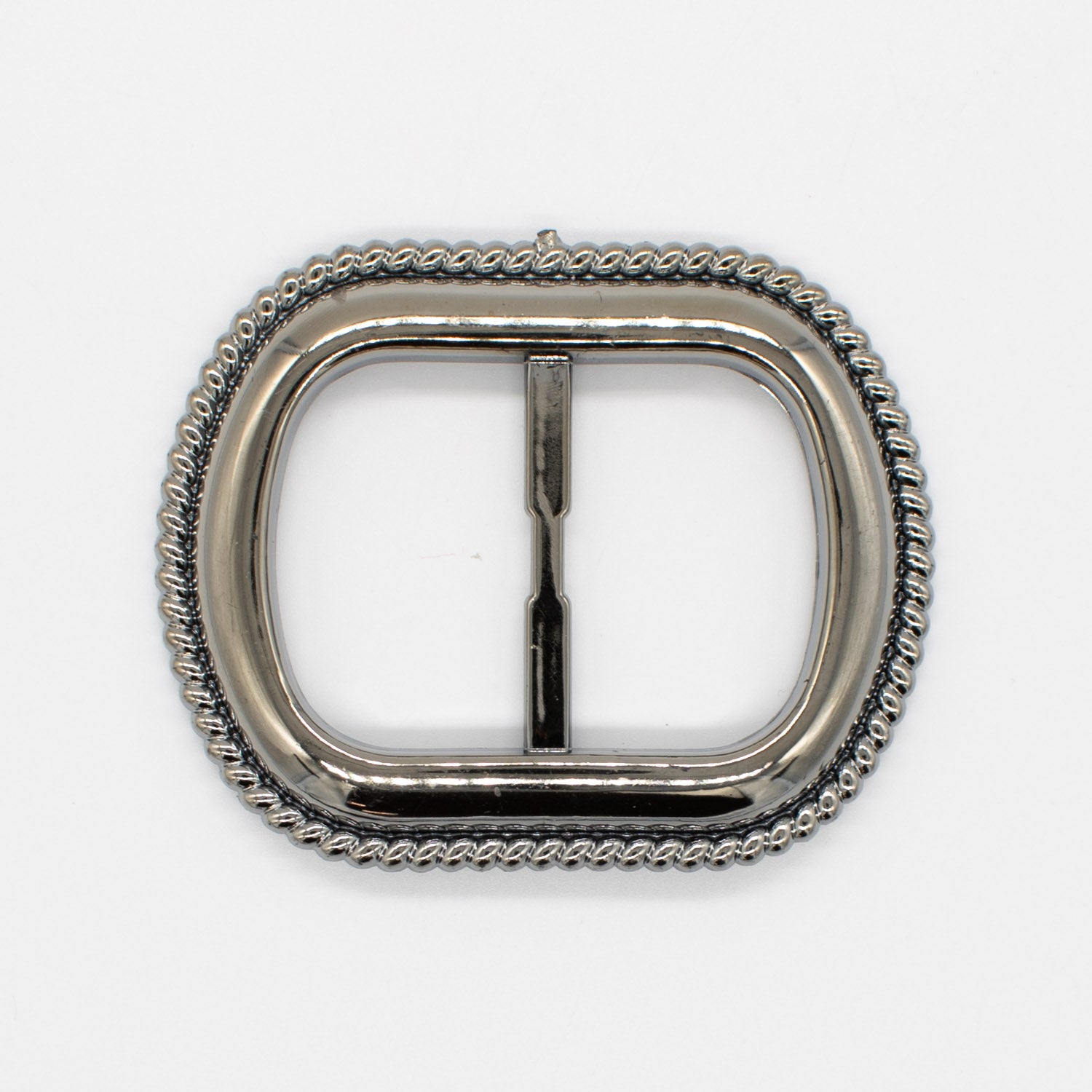 Fashion Scarf Brooch Buckle T Shirt Belt Clip Design-11 Silver 80mm x 65mm