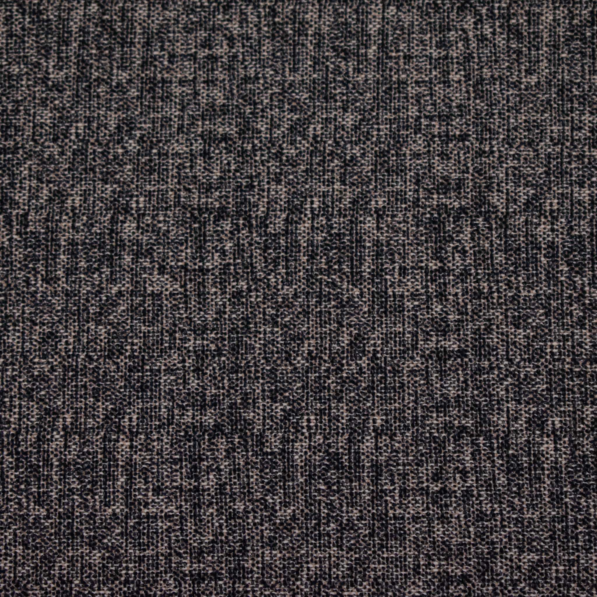 Black Melange Cotton Canvas Print