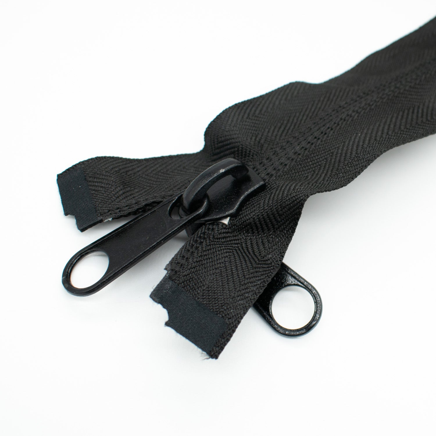 Size 10 Spiral Double Puller Slider Open Ended Reversible Zip 213CM