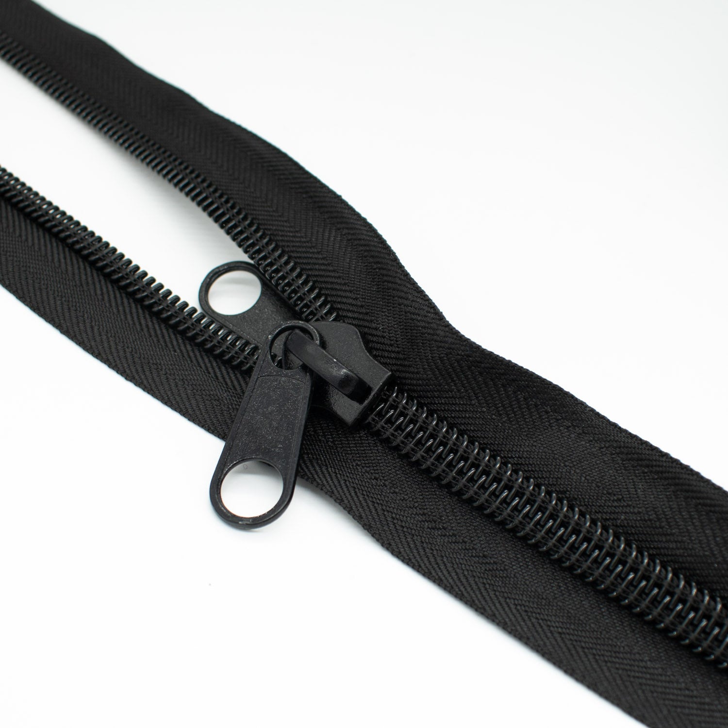 Size 10 Spiral Double Puller Slider Open Ended Reversible Zip 5.4M