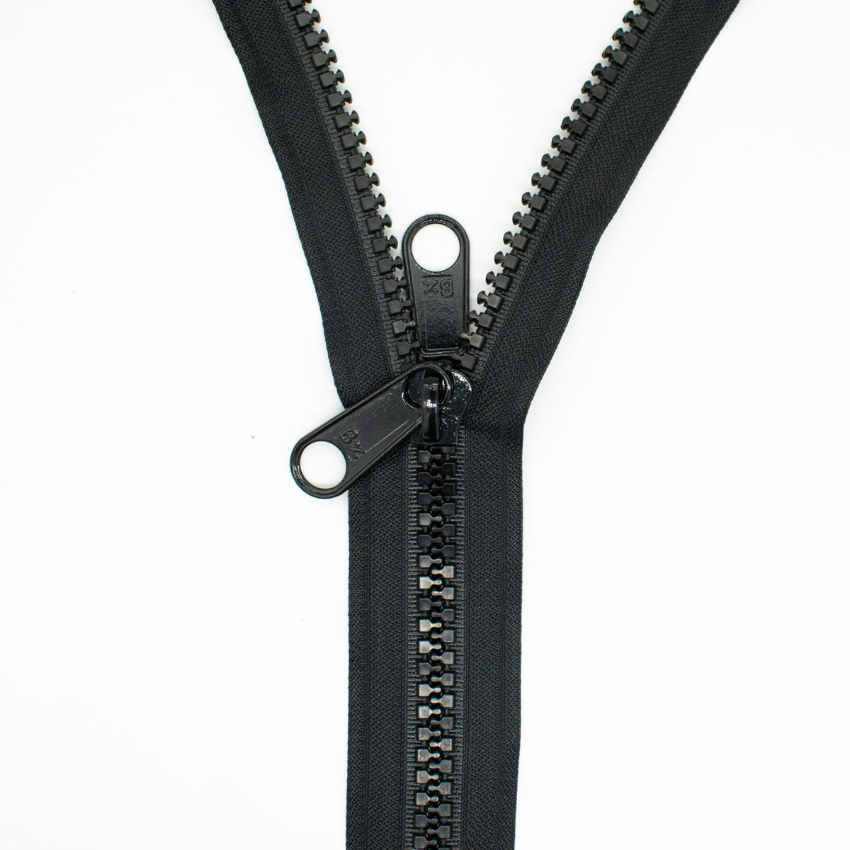 Reversible Zip Size 10 Chunky Double Puller Slider Open Ended Reversible Zip 6.6M ...