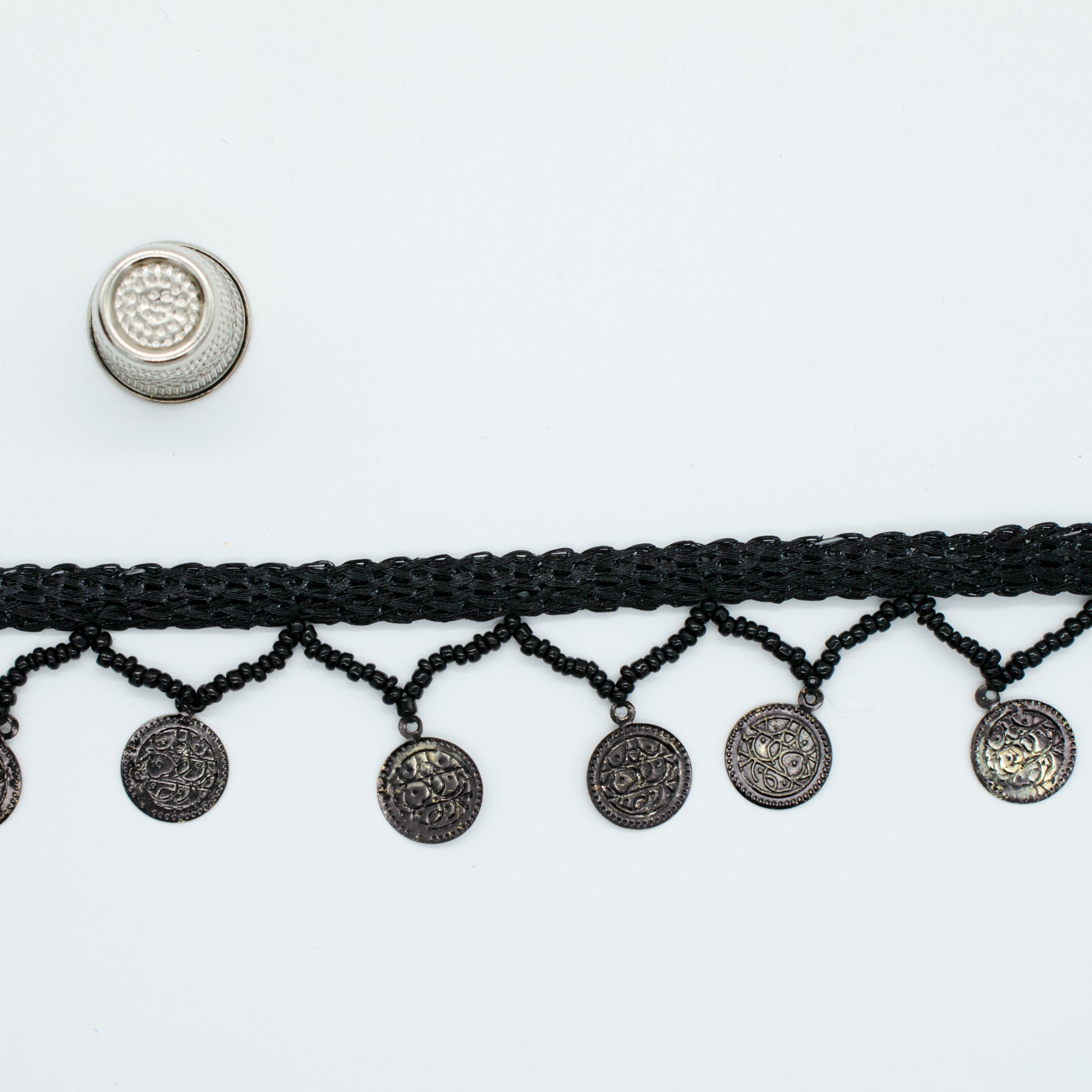 Coin Fringe Trim 35mm