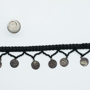 Coin Fringe Trim 35mm