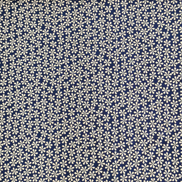 Blank Quilting Floral on Navy Cotton Prints