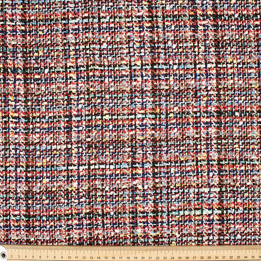 Boucle Tweed Suiting Design GZ-05 Red