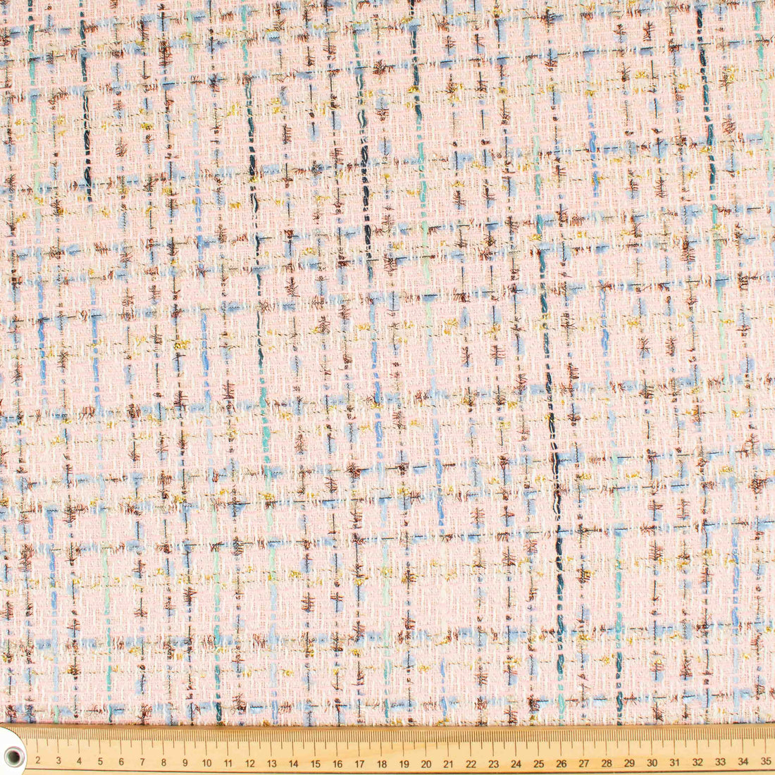 Boucle Tweed Suiting Design GZ-09 Pink