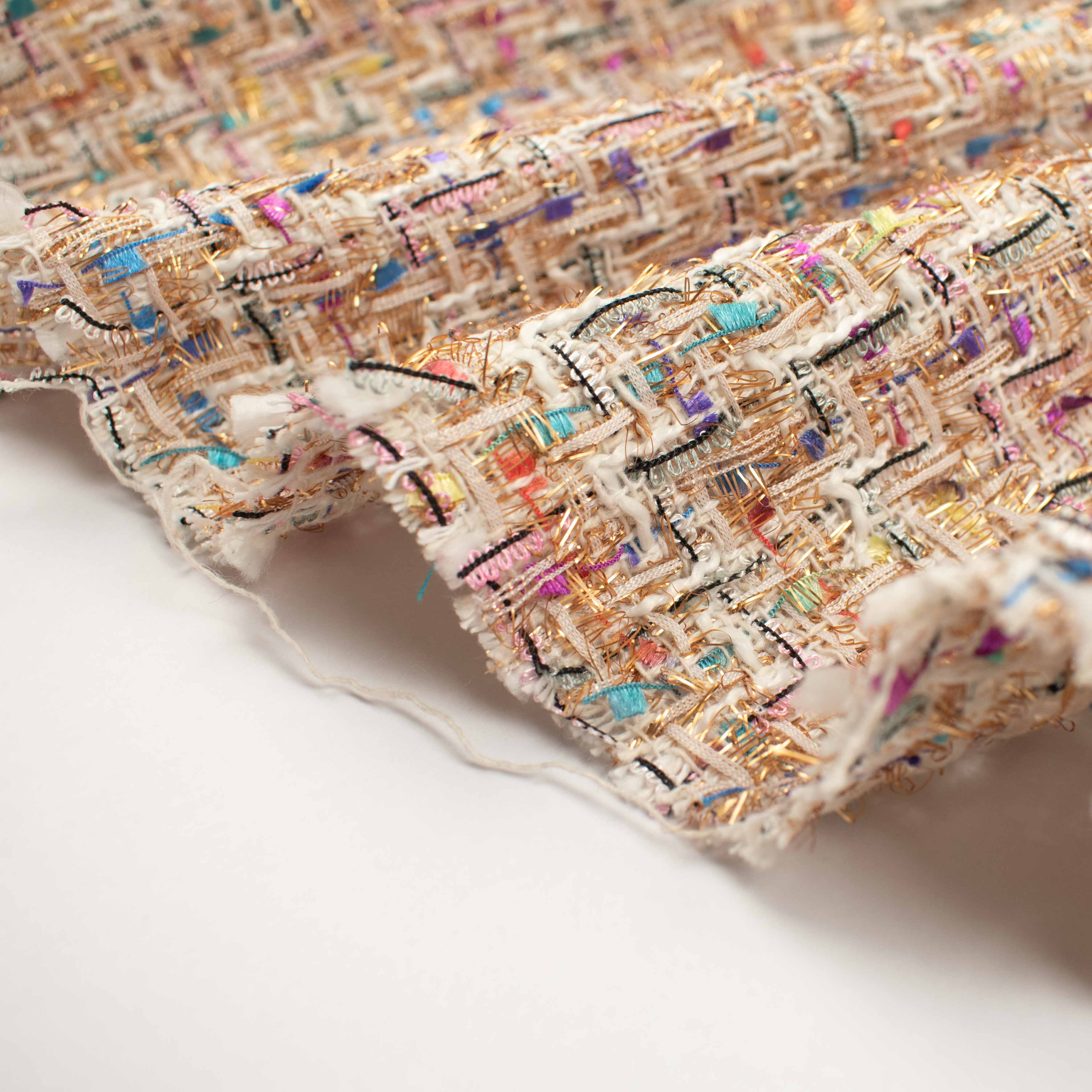 Boucle Tweed Suiting Design KQ195-1