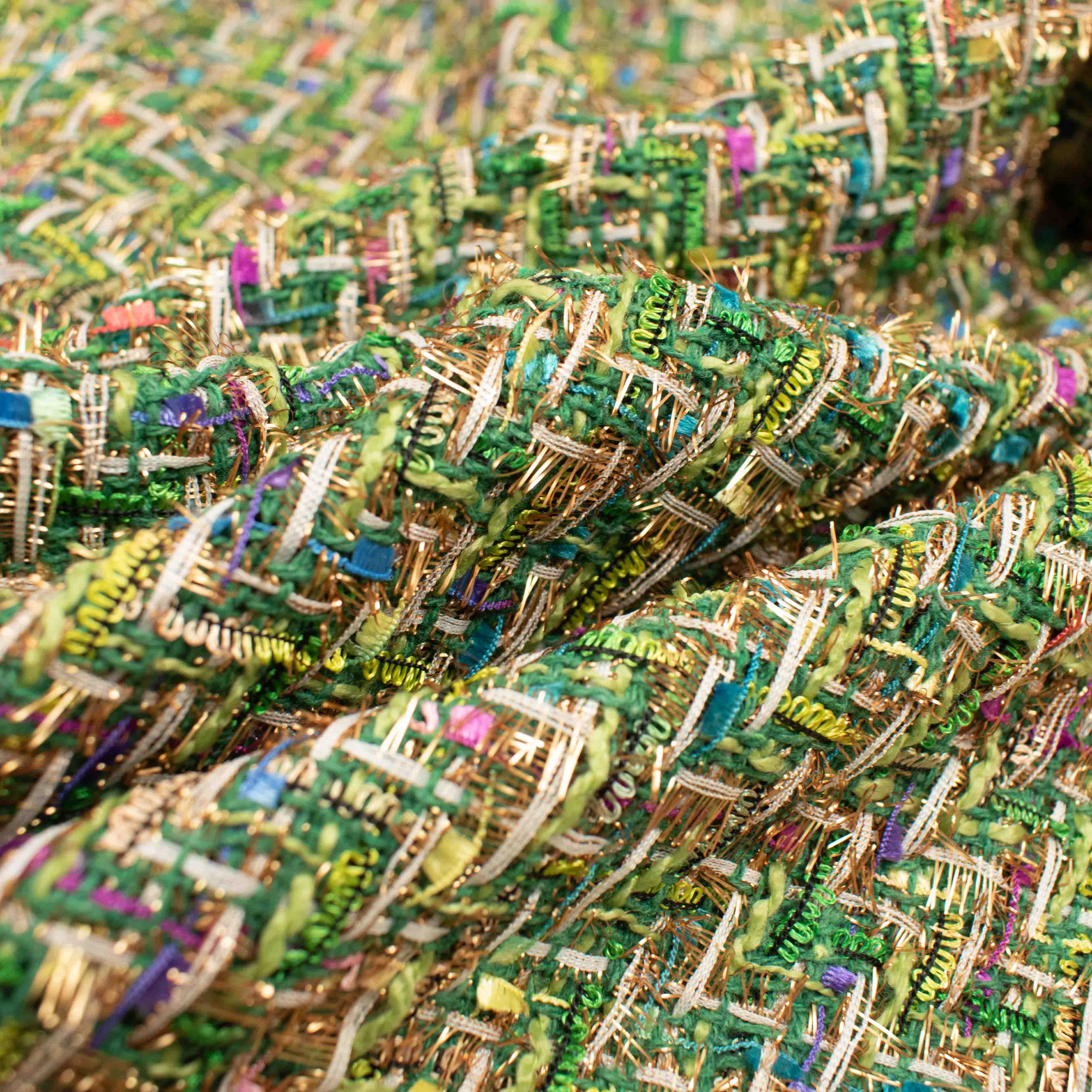 Boucle Tweed Suiting Design KQ195-4