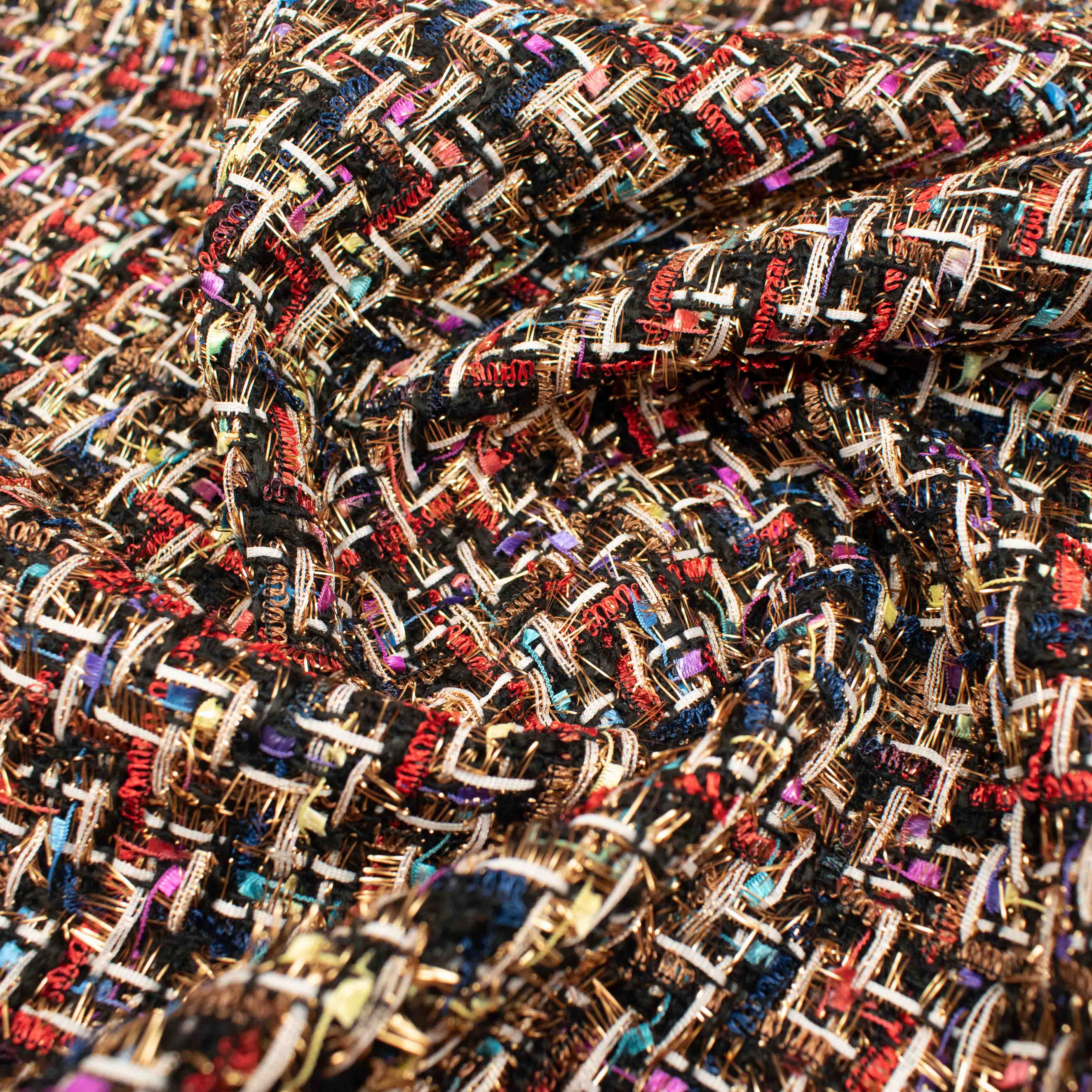 Boucle Tweed Suiting Design KQ195-5