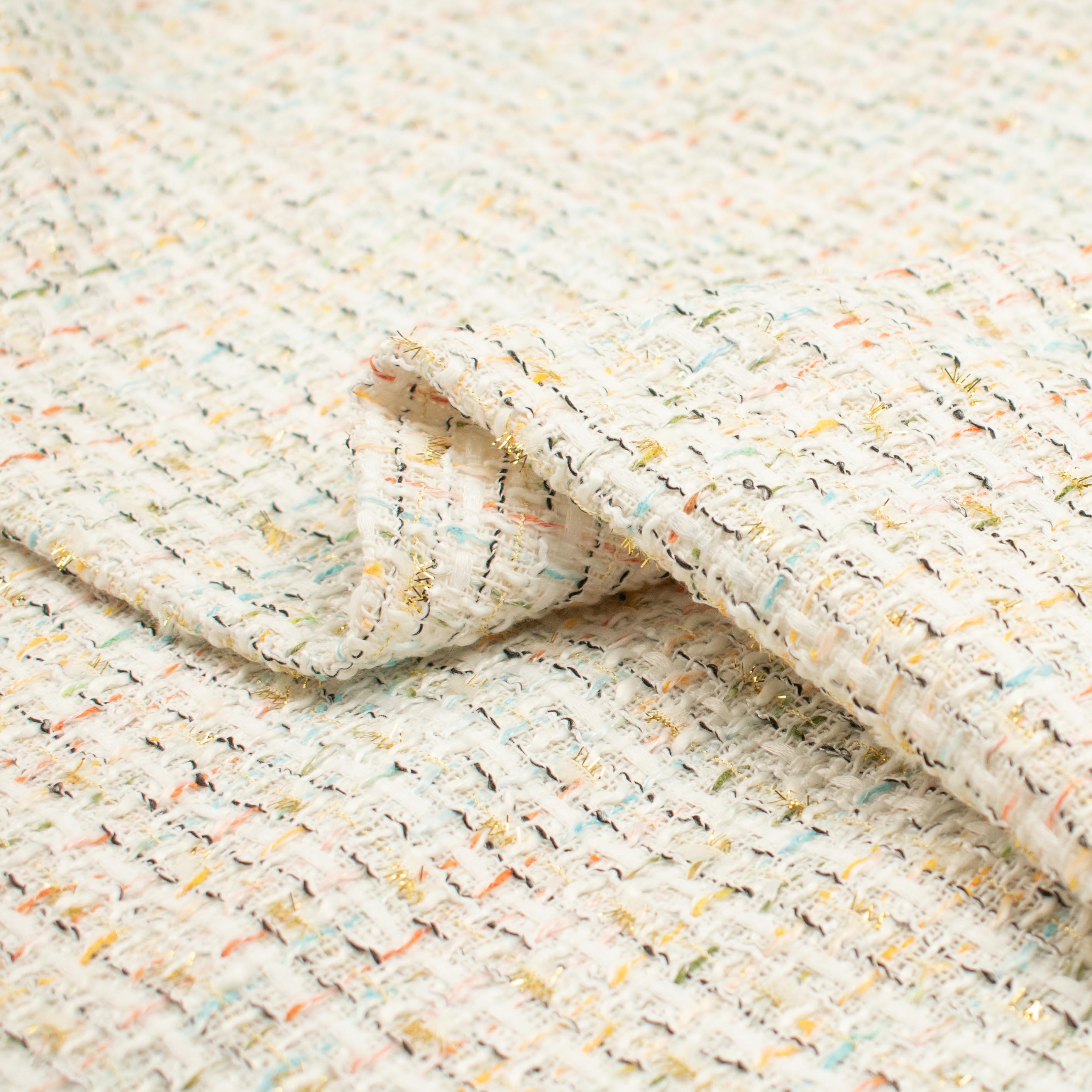 Boucle Tweed Suiting Design KQ333-2