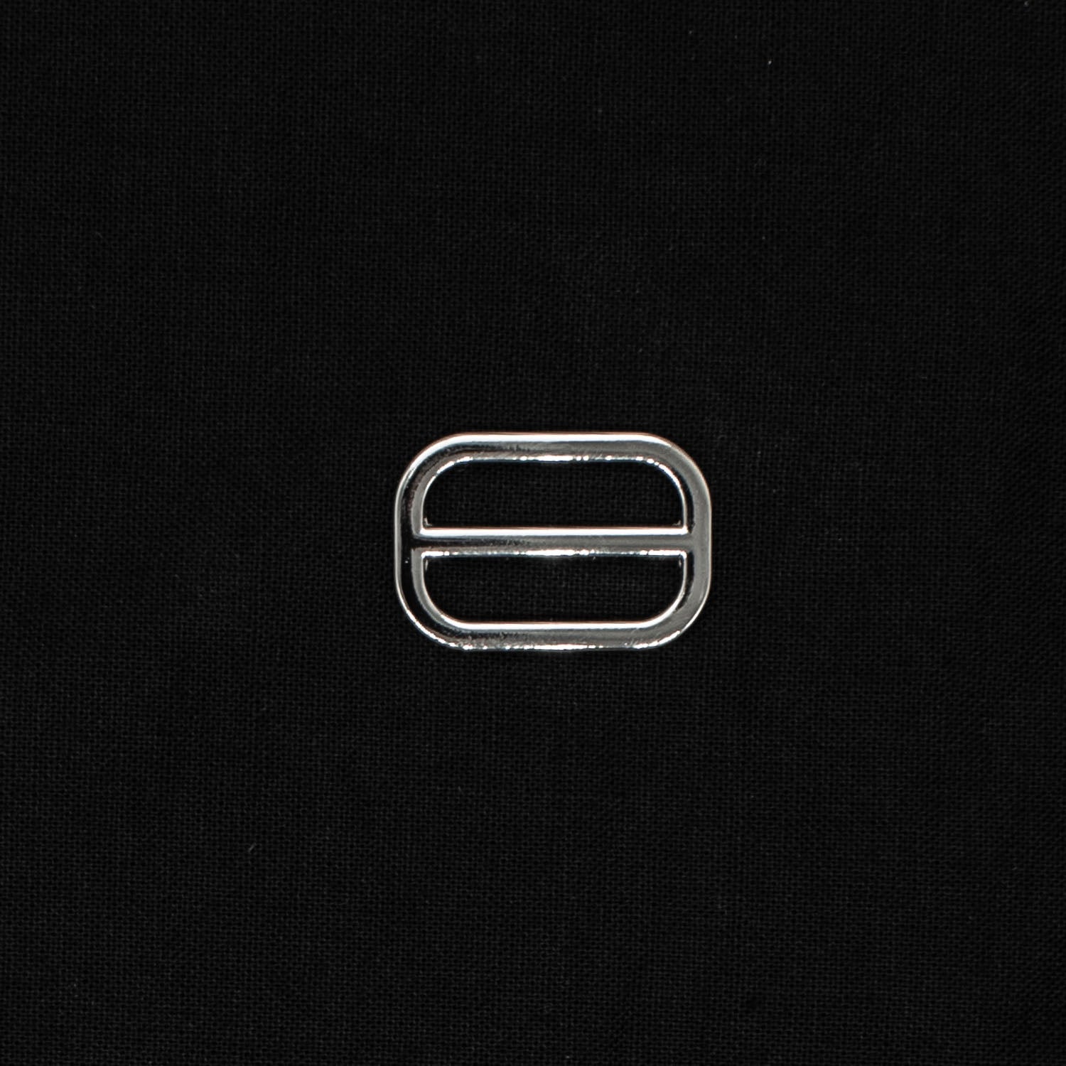 Metal Strap Bag Slider Ring Buckles Silver