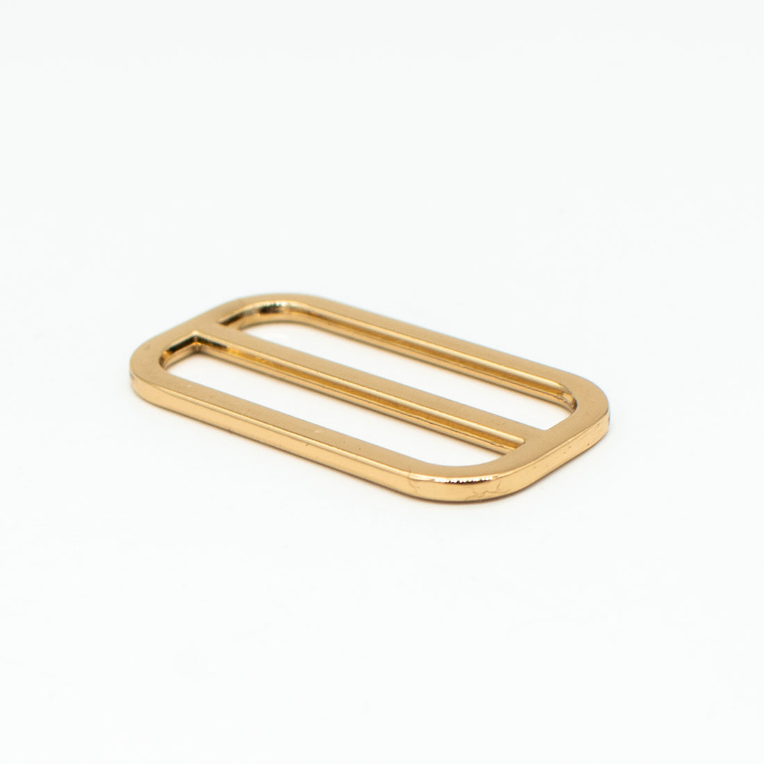Metal Strap Bag Slider Ring Buckles Gold