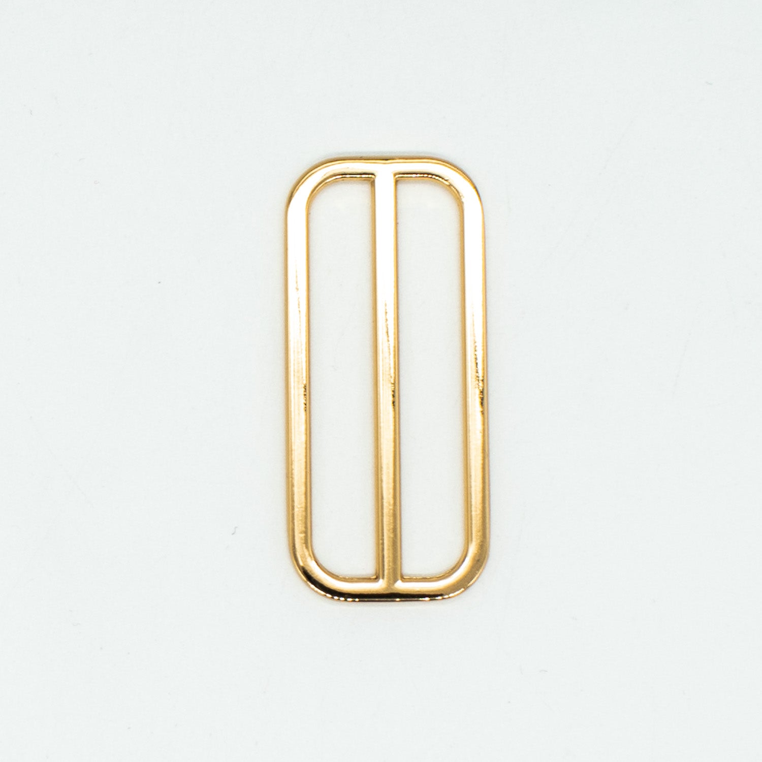 Metal Strap Bag Slider Ring Buckles Gold