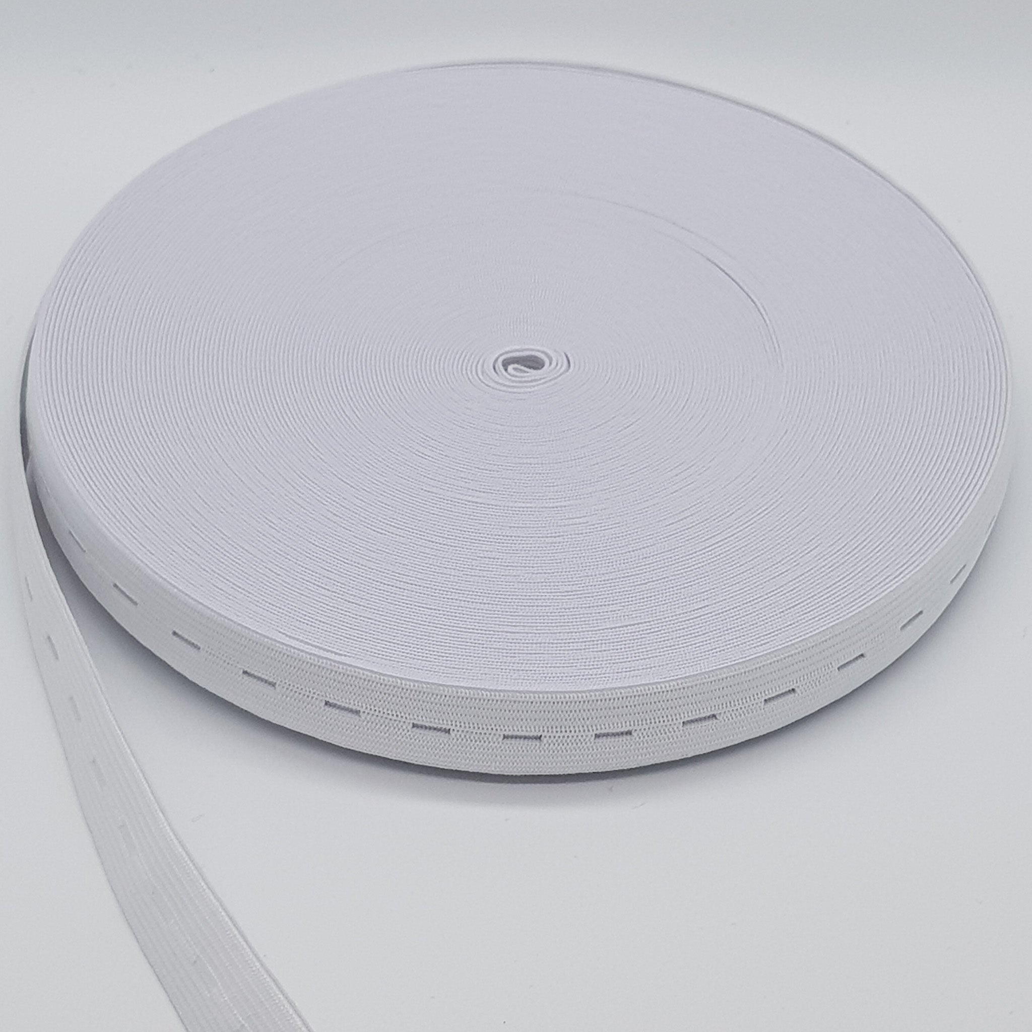 2cm Buttonhole Elastic 32 Yard Roll