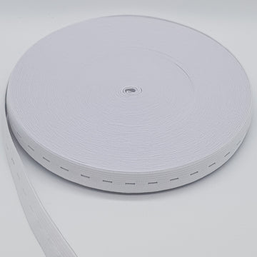 2cm Buttonhole Elastic 32 Yard Roll