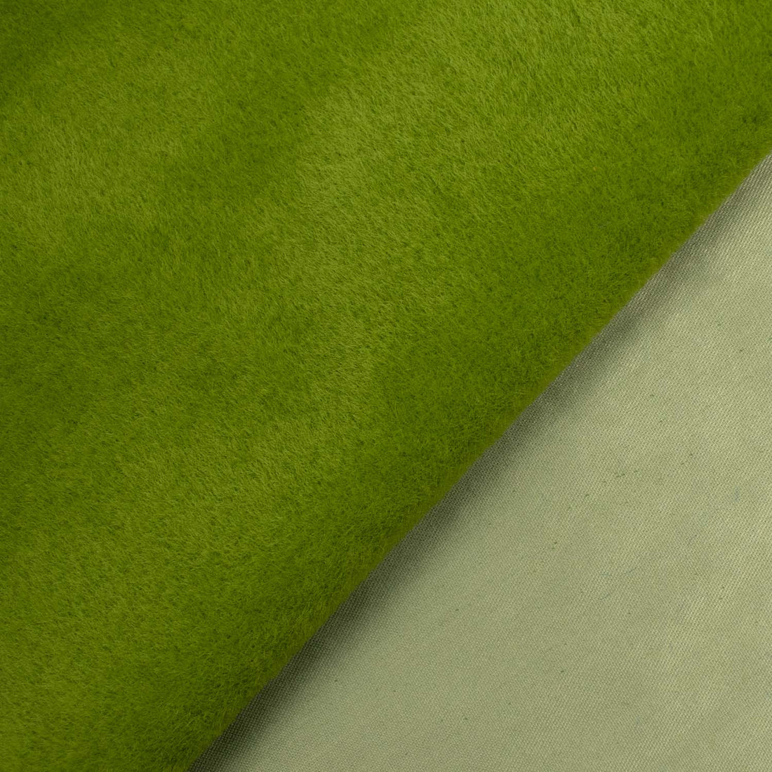 Canvas Backed Short Haired Green Fur