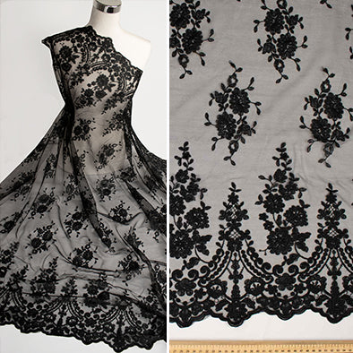 Chantilly Lace D1-Black