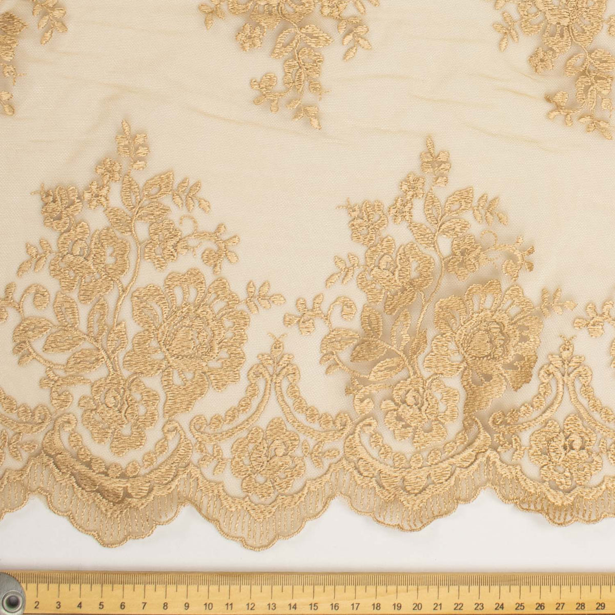 Chantilly Lace D1-Gold – Homecraft Textiles