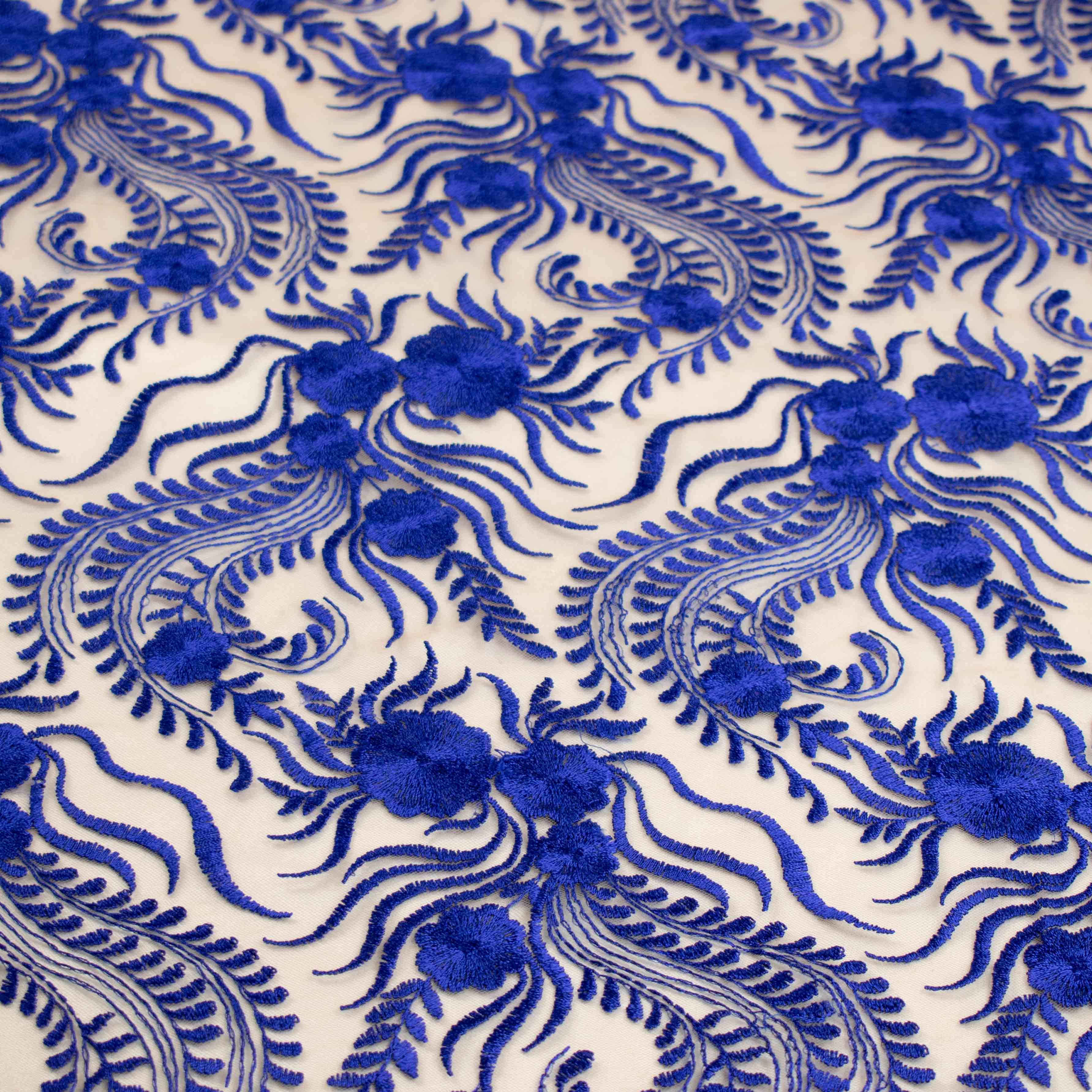 Chantilly French Lace Royal Blue