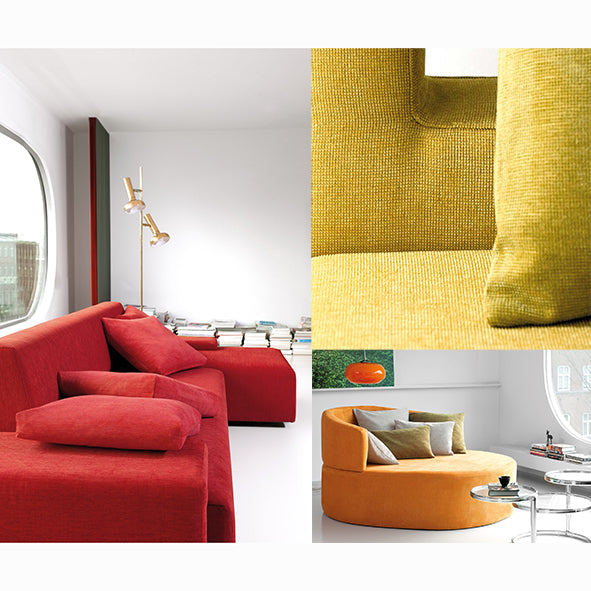 Las Vegas by Zepel - Curtaining/Upholstery Woven Textured Heavy Chenille