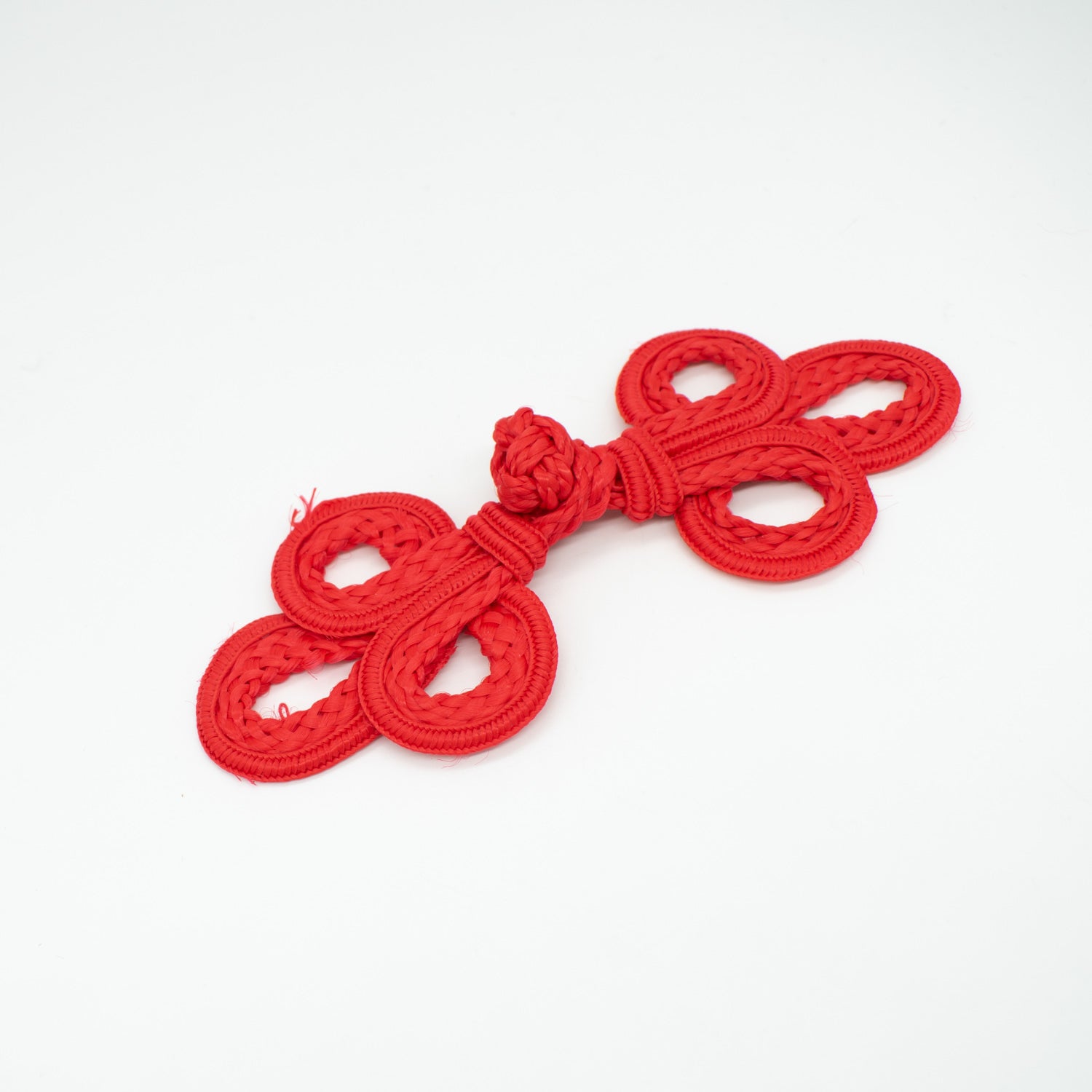 Large Chinese Button Red