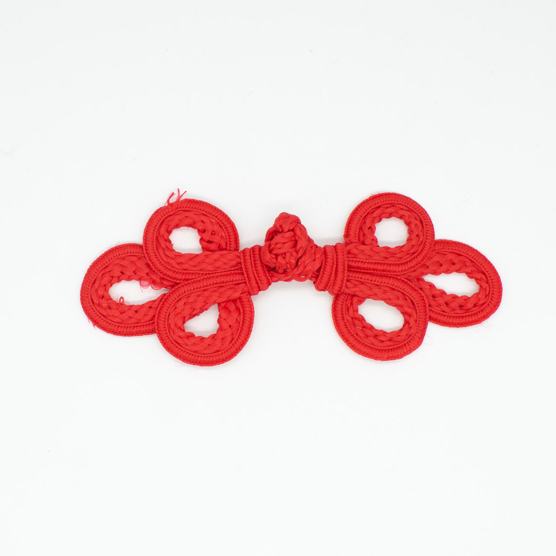 Large Chinese Button Red