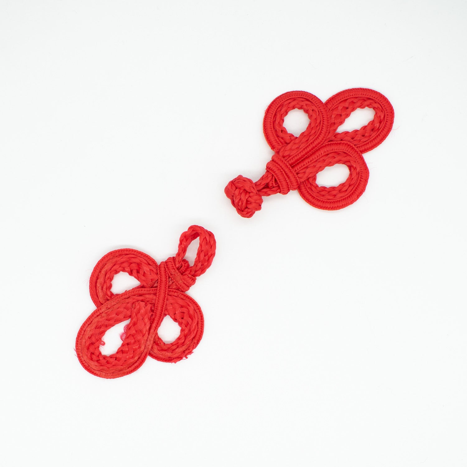 Large Chinese Button Red