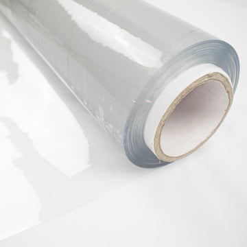 20M Roll Ultra Clear PVC Plastic Tabling 0.4mm