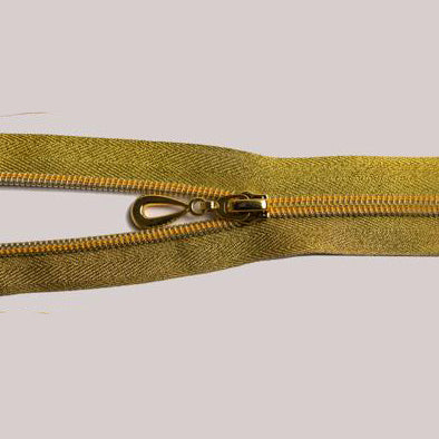 Closed Metallic Zips