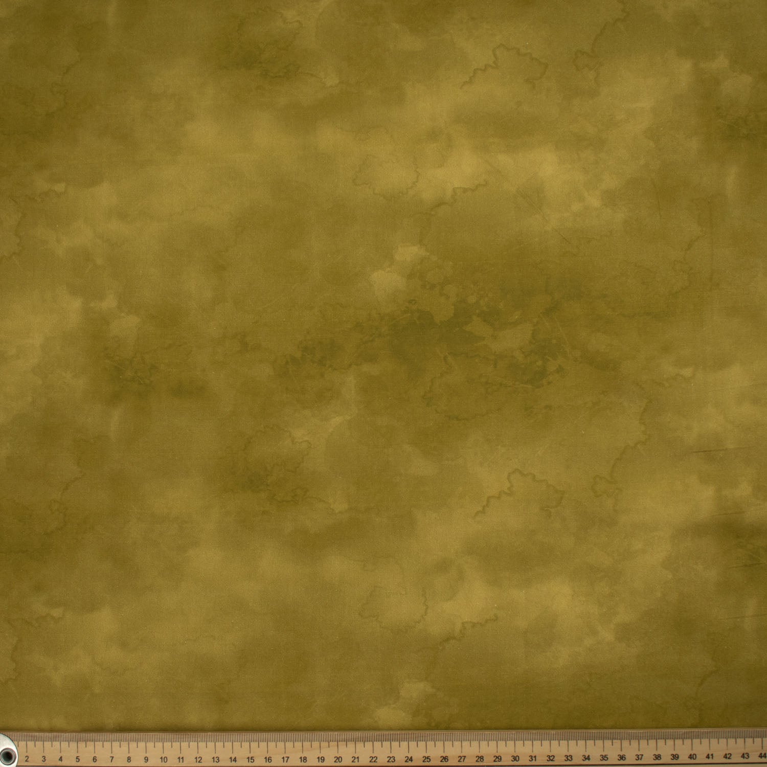 Cloudy Marble Collection #08 Mustard Watercolour Shading Cotton Prints