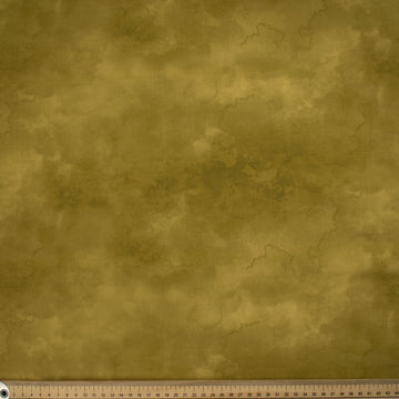 Cloudy Marble Collection #08 Mustard Watercolour Shading Cotton Prints